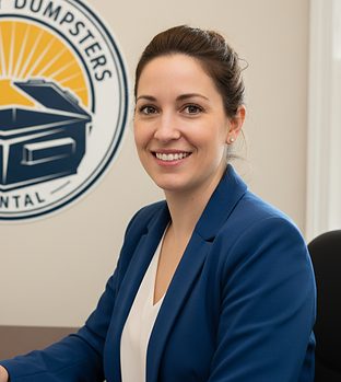 Tania, Marketing and Customer Care at Monocacy Dumpster
