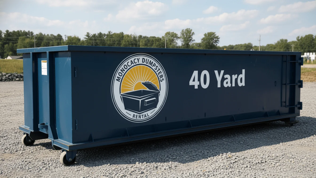 40 yard dumpster rental frederick img