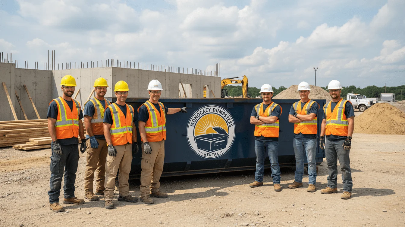 construction dumpster in frederick img