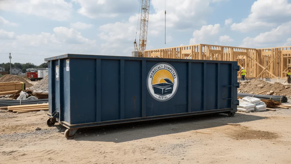 construction dumpster rental frederick img